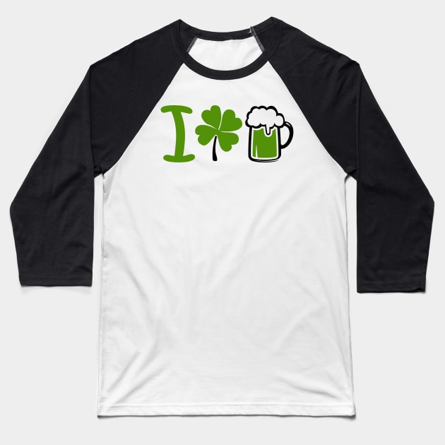 Funny St. Patricks T-shirt Baseball T-Shirt by KsuAnn